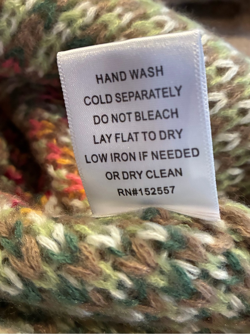 NWOT Bailey Rose Floral Patchwork Chunky Cardigan Sweater Size Medium - Picture 8 of 8